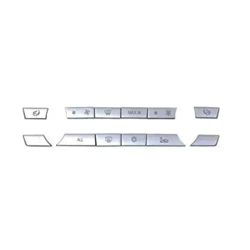 Car Craft 5 Series F10 Dashboard Ac Button Compatible With Bmw 5 Series Dashboard Button 5 Series F10 2010,6 Series F12 2011,7 Series F02 2009 Ac Button Set Chrome CC-528