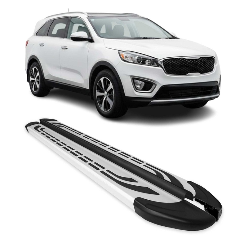 2014-2015 Kia Sorento FL Nerf Bar Side Step Running Boards Alu 2x