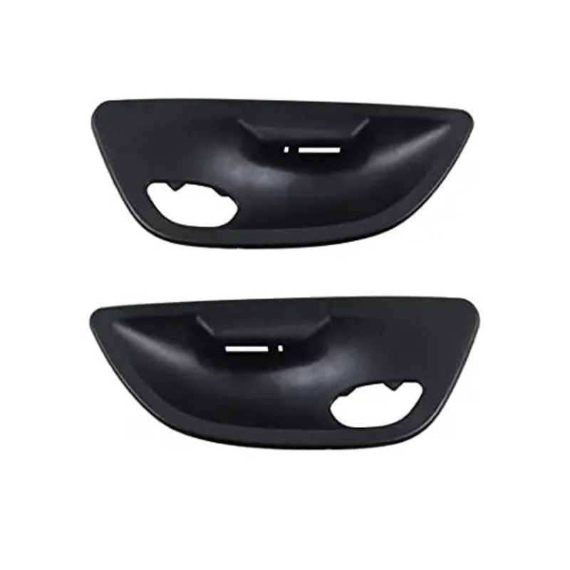 Car Craft 5 Series Door Handle Bowl Cover Compatible with BMW 5 Series Door Handle Bowl Cover 5 Series F10 2010-2017 Black Set CC-1322