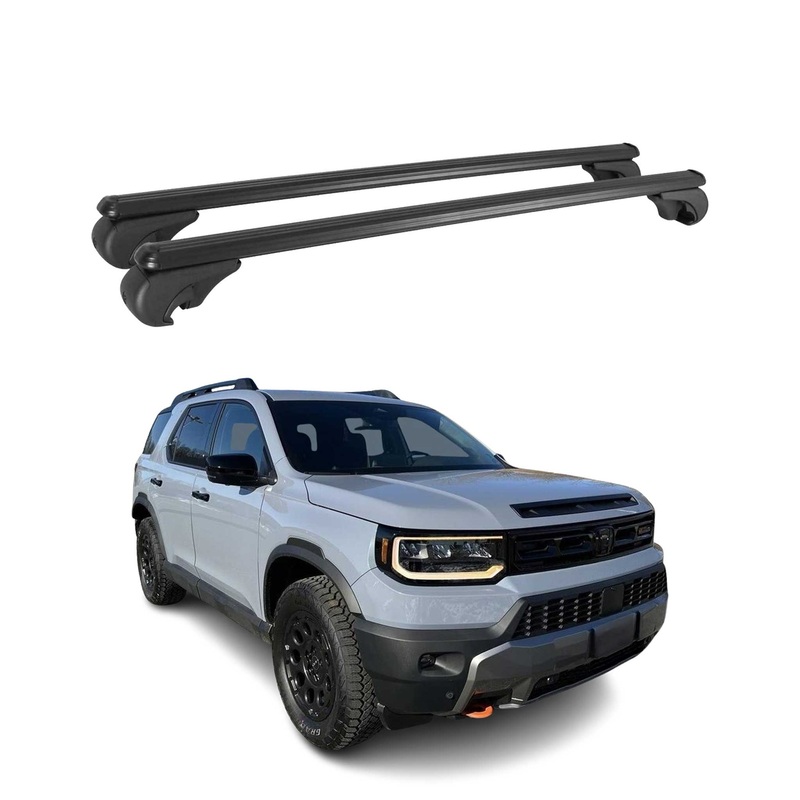 2019-2025 Honda Passport Touring Roof Rack Cross Bars Black