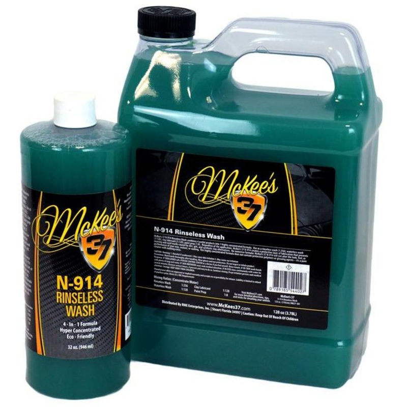 McKee’s N-914 Rinseless Wash|32oz|US Gallon