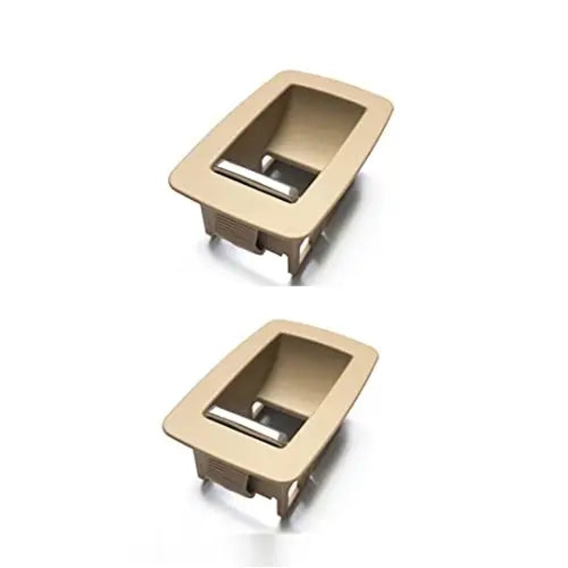 Car Craft 3 Series F30 Window Switch Cover Compatible With Bmw 3 Series Window Switch Cover F30 2012-2018 1 Series F20 2011-2015 Beige Rear CC-687