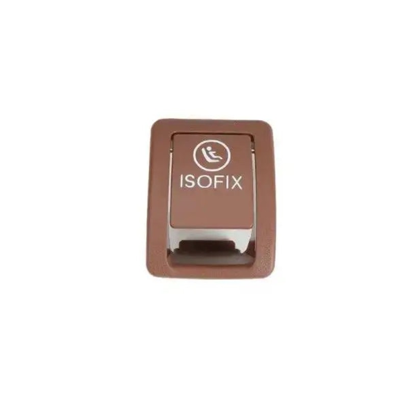 Car Craft C Class Child Seat Belt Lock Cover Isofix Cover Compatible With Mercedes C Class Child Seat Belt Lock Cover Isofix Cover C Class W205 2015-2021 Brown CC-2273