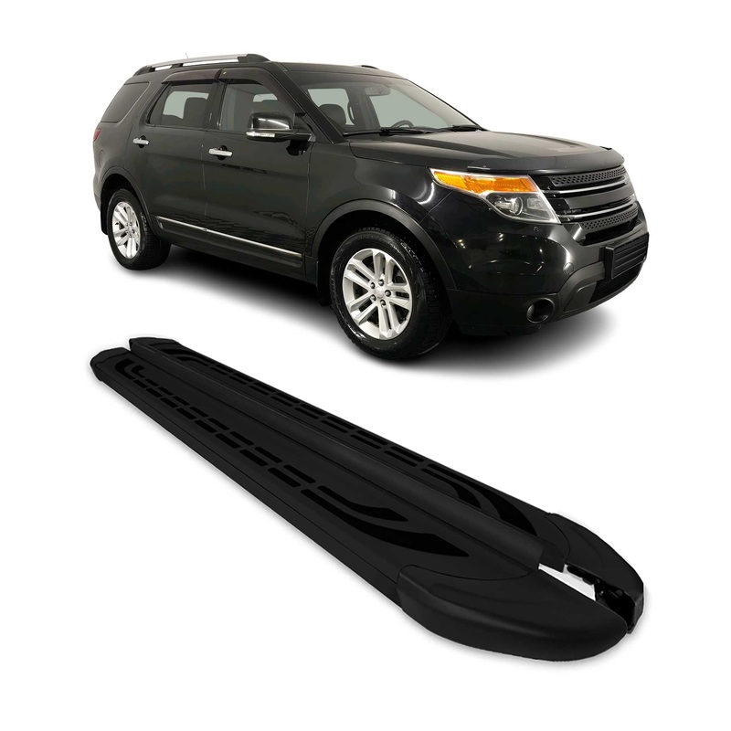 2011-2019 Ford Explorer Nerf Bar Side Step Running Boards Alu 2x
