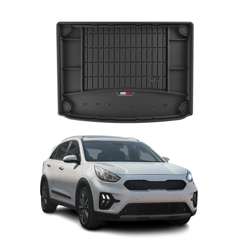 2017-2022 Kia Niro Hybrid Premium Cargo Liner Trunk Mat All Weather Heavy Duty with subwoofer