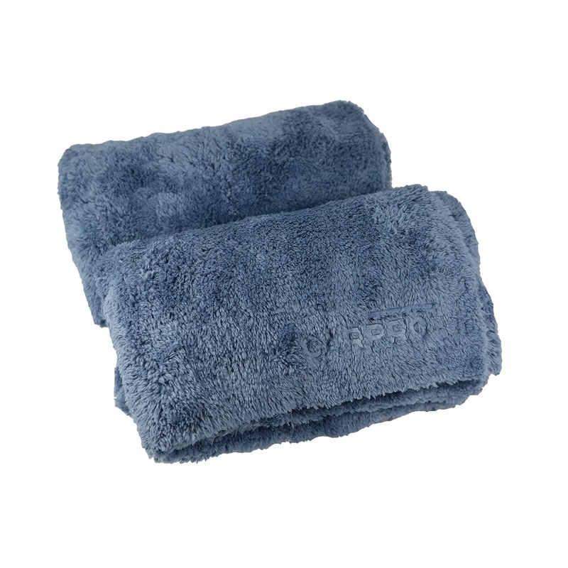 CarPro Single 40x60cmm sm Edgeless Grey Microfibre Cloth