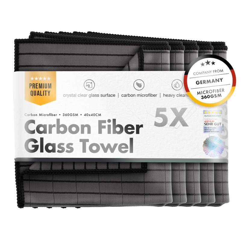 chemicalworkz Carbon Fibre Glass Towel  5 Pack