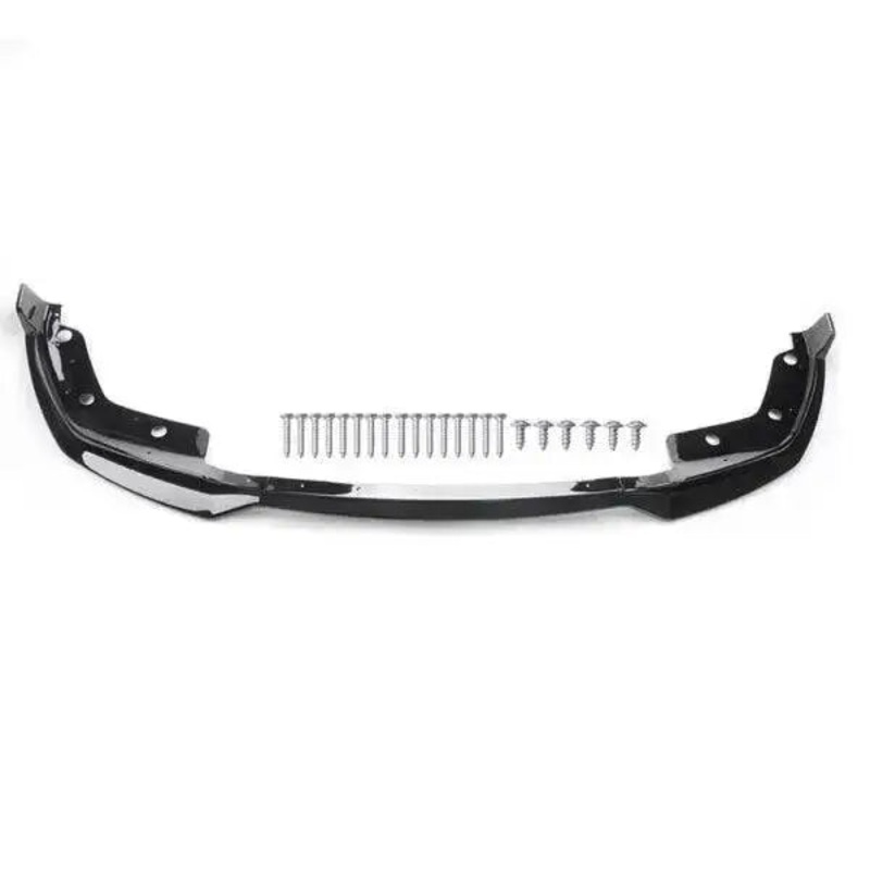 Car Craft 3 Series Front Lip Bumper Lip Compatible With Bmw 3 Series Front Lip Bumper Lip 3 Series G20 2019 3 Parts Glossy Black AR-BMW-024 CC-2418