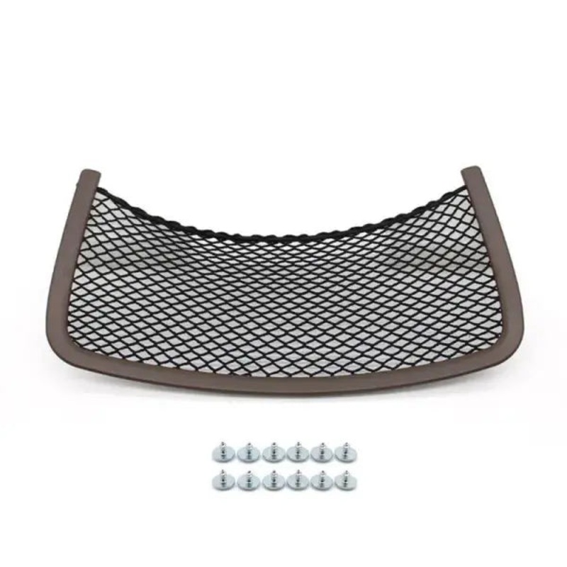 Car Craft Seat Storage Pocket Cover Compatible With Mercedes Benz Ml Gl W164 Ml Gl Gle Gls W166 2005-2019 R Class W251 2005-2017 Seat Storage Pocket Cover Brown 16691000038t82 CC-2353