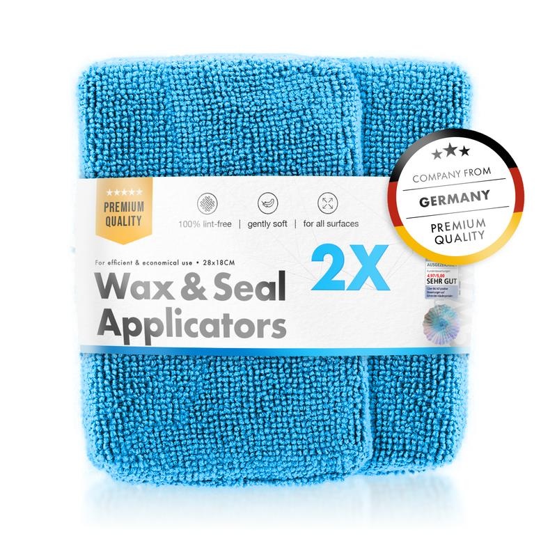 chemicalworkz Microfibre Waxing/Sealant Applicator  2 Pack