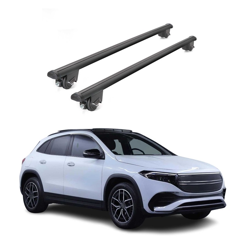 2022-2025 Mercedes EQA Roof Rack Cross Bars Black