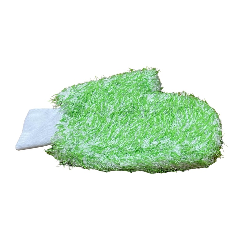Fluffy Thumb Wheel Mitt