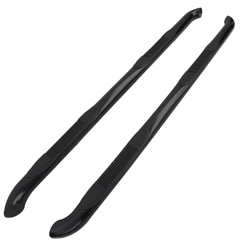 2011-2024 Dodge Durango 4DR 3 Black Stainless Steel Side Step Nerf Bars