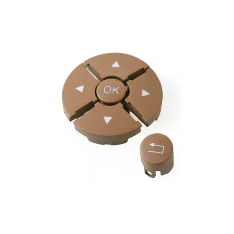 Car Craft Steering Wheel Knob Button Compatible With Mercedes S Class W221 2010-2014 Steering Wheel Knob Button Brown 22182157517251l Left CC-2746