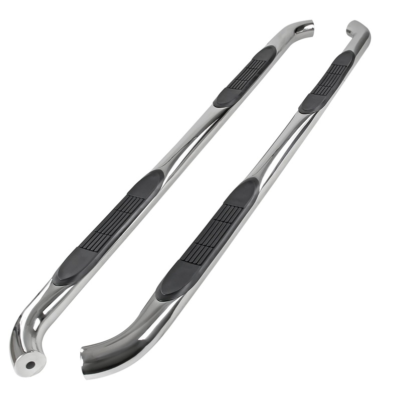 2021-2022 Chevy Tahoe/GMC Yukon Chrome 3 Side Step Nerf Bars Running Boards