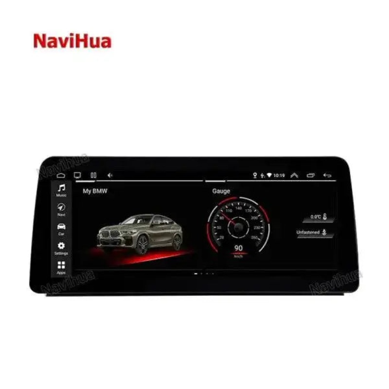 12.3 Inch 4+64GB Blue Anti-Glare Android 10 Car Radio DVD Player for BMW 5 Series E60 E61 E63 E64 CCC/CIC