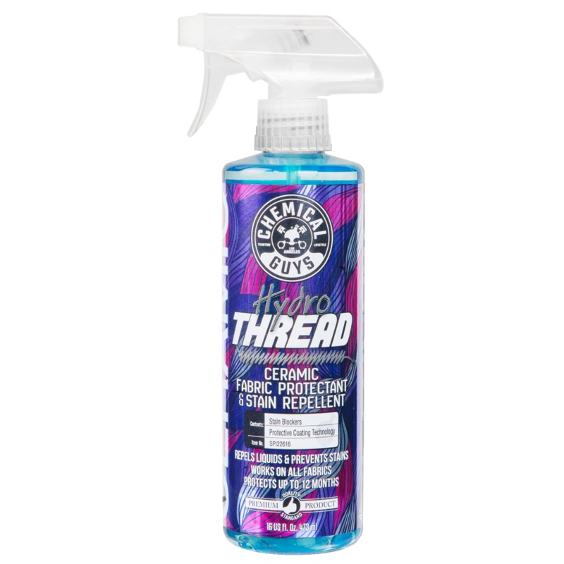 Chemical Guys HydroThread Ceramic Fabric Protectant & Stain Repellant 16oz