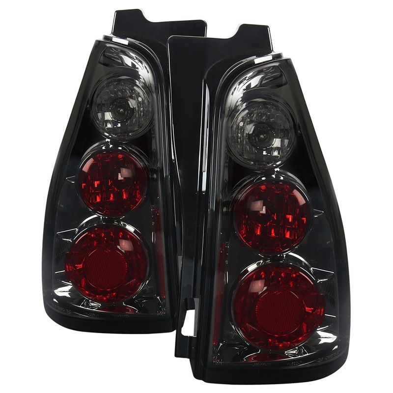 2003-2005 Toyota 4Runner Tail Lights Chrome Housing/Smoke Lens