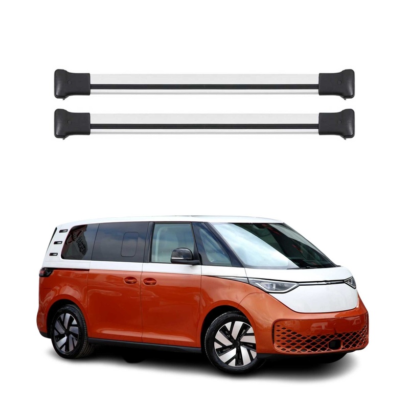 2025 VW ID.Buzz Roof Rack Cross Bars Black