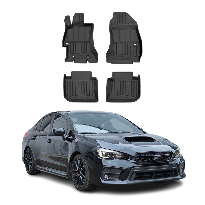 2013-2015 Subaru XV Crosstrek Premium Floor Mats Liners Full Set All Weather Heavy Duty