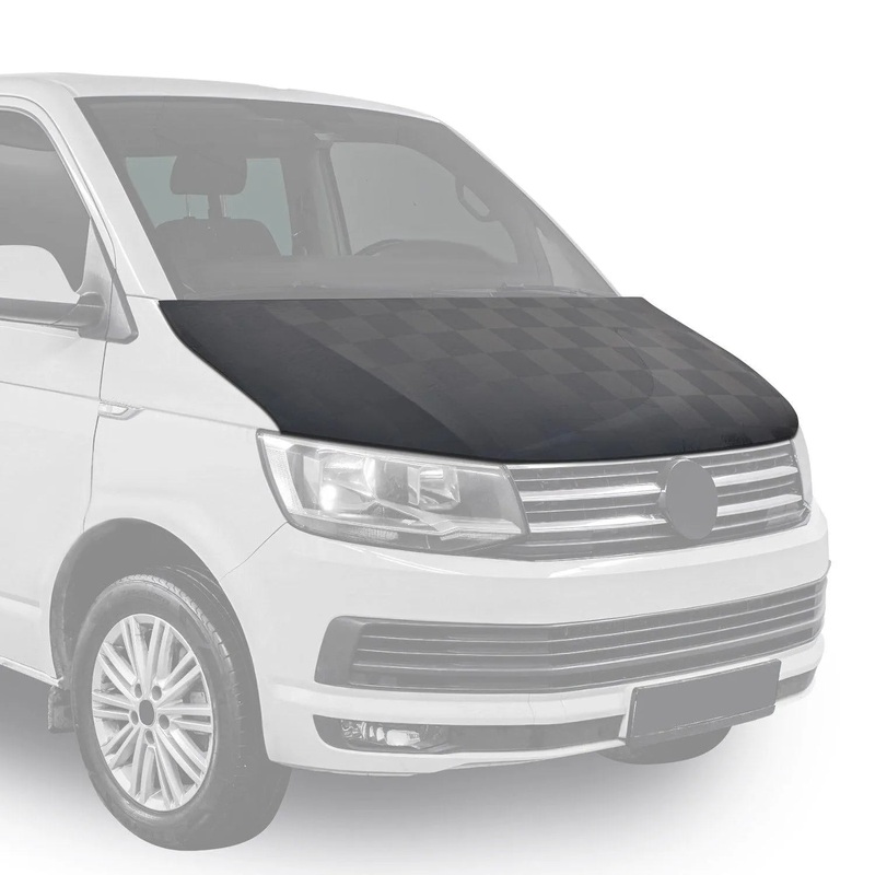 2014-2025 RAM ProMaster Car Bonnet Mask Hood Bra Full Coverage Chequered