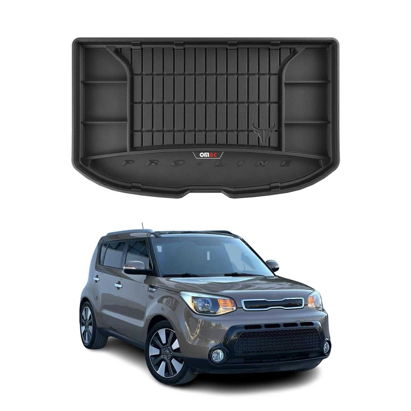 2014-2019 Kia Soul Premium Cargo Liner Trunk Mat All Weather Heavy Duty Upper Trunk