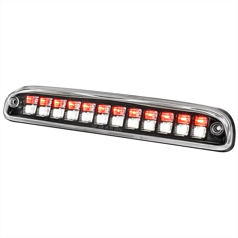 1993-2016 Ford F-250/350/450/550/Ranger LED 3rd Brake Tail Light Matt Black