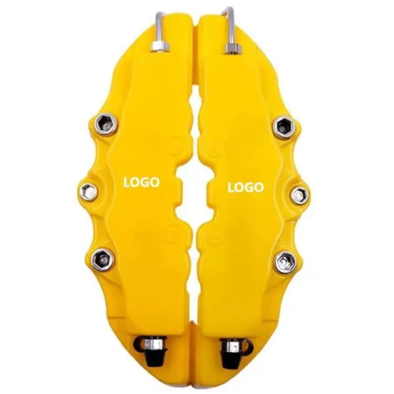 Car Craft Break Cover Caliper Cover Yellow Medium CC-1121