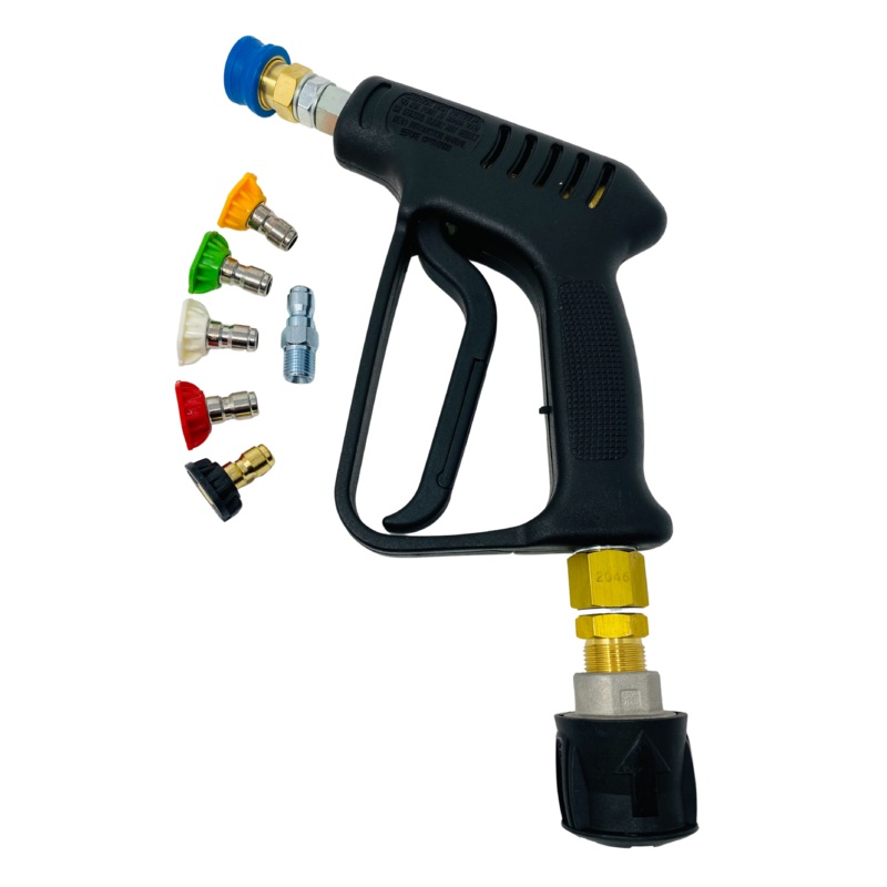 MTM Hydro Astra HP Swivel Short Trigger Gun with Quick Release Nozzle Kit
