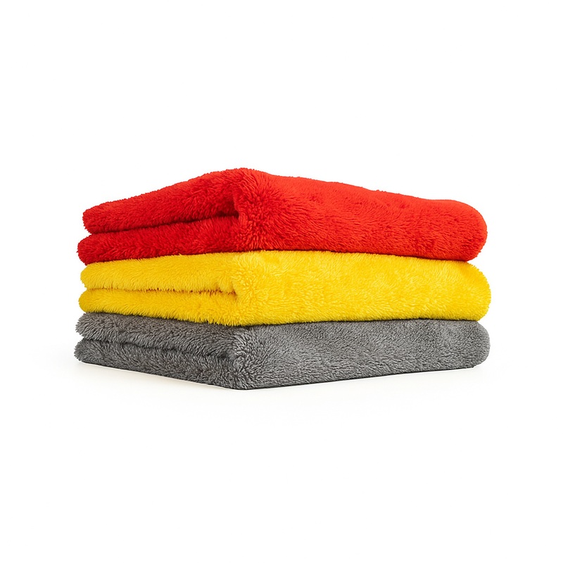 16” x 16” Plush 350gsm Korean Microfibre Edgeless Car Detailing Cloth