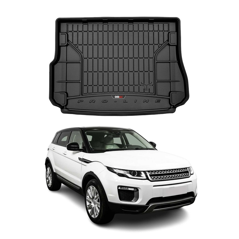 2012-2019 Land Rover Range Rover Evoque Premium Cargo Liner Trunk Mat All Weather Heavy Duty Black