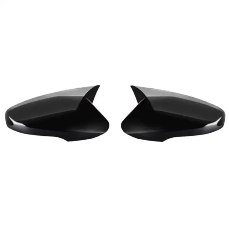 Car Craft Side Mirror Cover Compatible With Hyundai Elantra 2012 2016 Side Mirror Cover Aerodynamic Glossy Black Elantra Mirror Cover 12 Glossy Black A CC-1993
