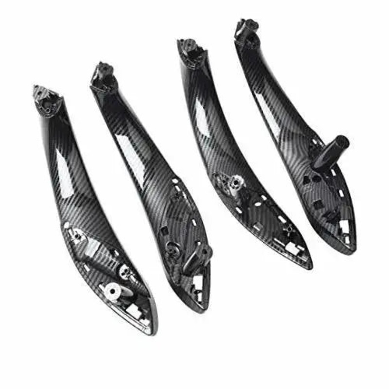 Car Craft 3 Series Door Handle Compatible with BMW 3 Series Door Handle 3 Series F30 2012-2018 Carbon Fiber CC-1268