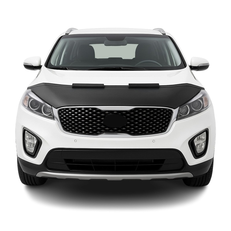 2011-2013 Kia Sorento Car Bonnet Mask Hood Bra Black 1 Pc
