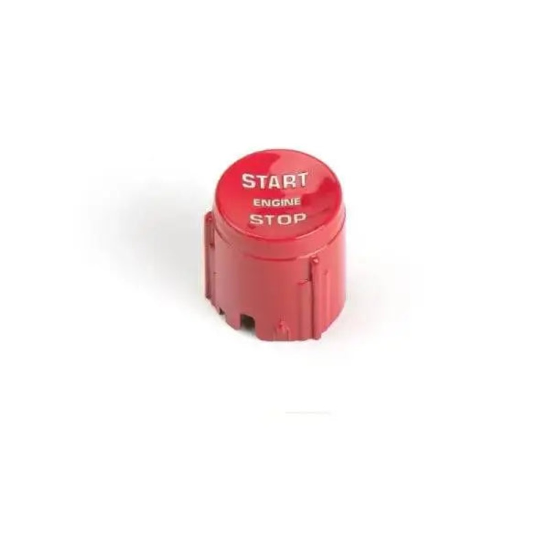 Car Craft Start Stop Button Compatible With Range Rover Discovery 4 Start Stop Button Range Rover Discovery 4 2014-2022 Red CC-848