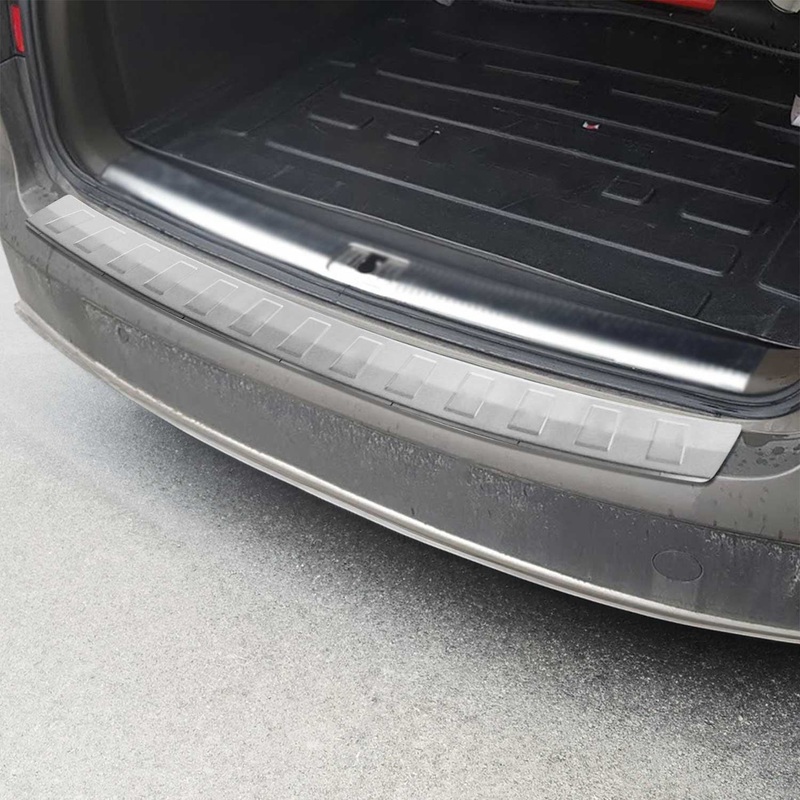 2007-2015 Audi A4 Avant Rear Bumper Guard Stainless Steel Brushed