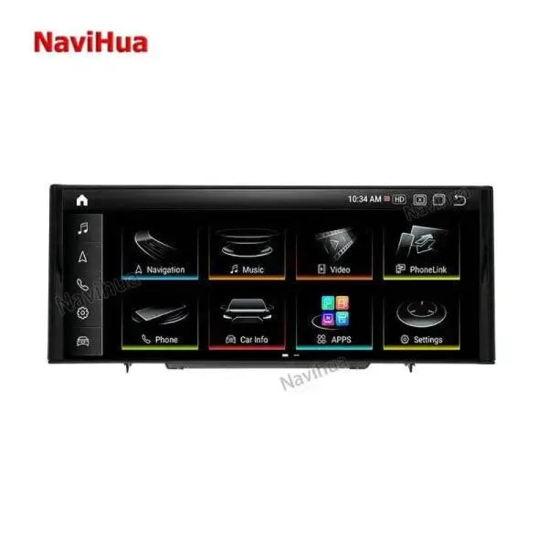 10.25 Inch Android 11 GPS Navigation Multimedia System Car DVD Player Car Radio Stereo for Audi A6L-A7 2012-2018