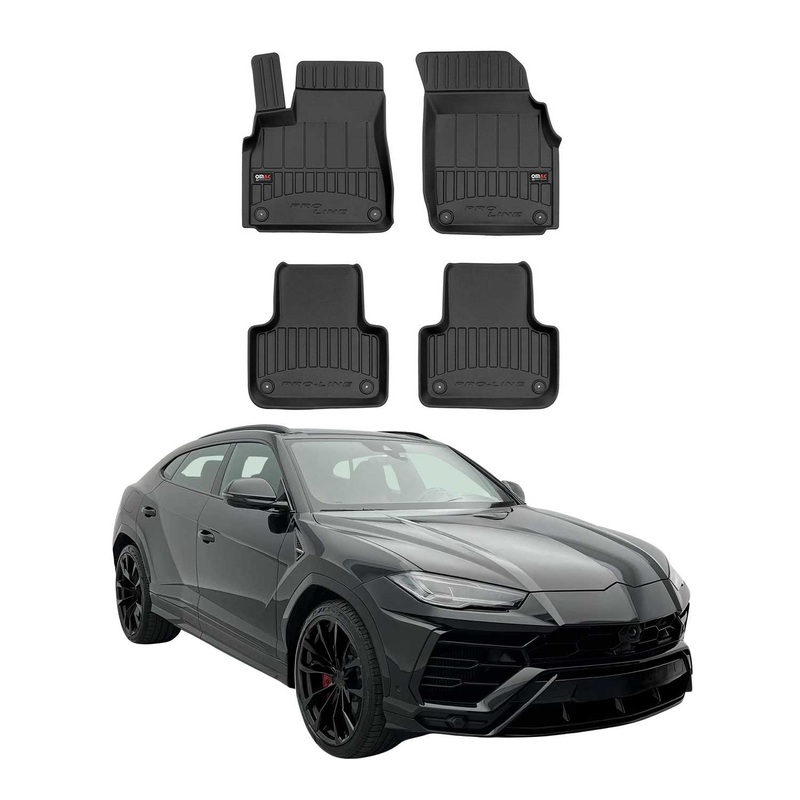 2019-2024 Lamborghini Urus Premium Floor Mats Liners Full Set All Weather Heavy Duty