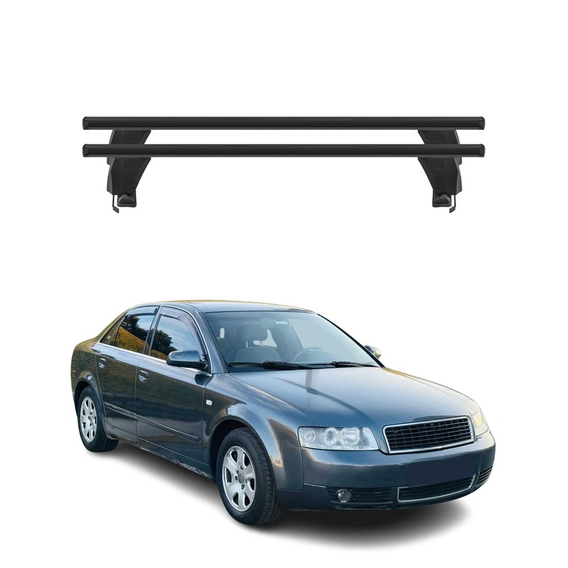 2001-2008 Audi A4 Sedan Roof Rack Cross Bars Luggage Carrier 2 Pcs