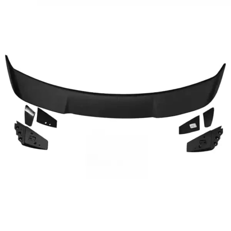 Car Craft Trunk Wing Rear Spoiler Compatible with Ford Mustang 2015-2021 Trunk Wing Rear Spoiler Gt 500 Wing Ar-mustang-006 Glossy Black CC-2573 ZST DUP