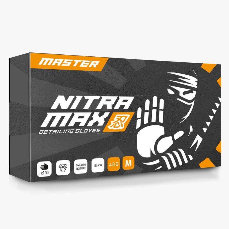 NitraMax MASTER Pro Detailing Gloves – Orange