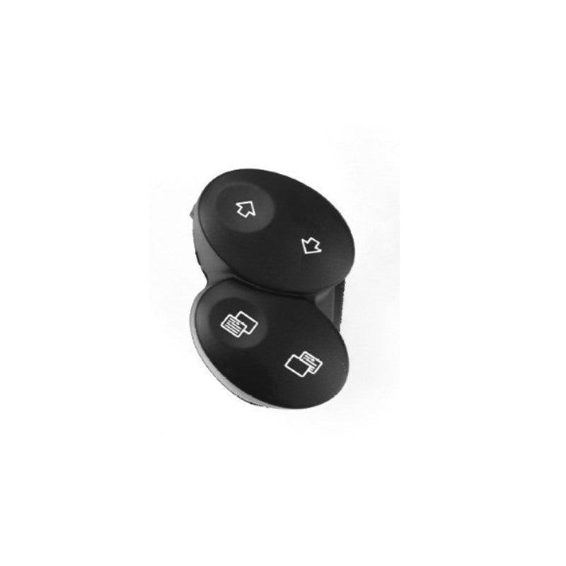 Car Craft Steering Wheel Knob Button Compatible With Mercedes E Class W211 2006-2009 Cls W218 Steering Wheel Knob Button Black 23082023109116-t2 Left CC-2735