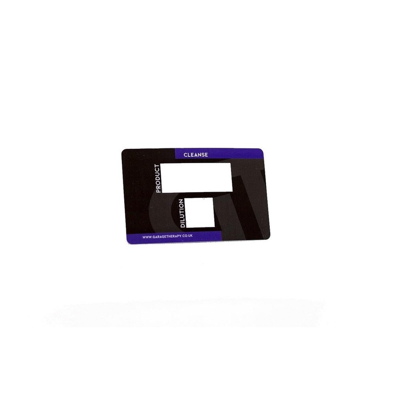 Garage Therapy GT Identification Card for IK Sprayers
