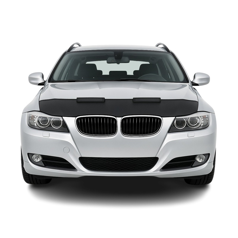 2011-2013 BMW 3 Series E92 Coupe Car Bonnet Mask Hood Bra Half Black