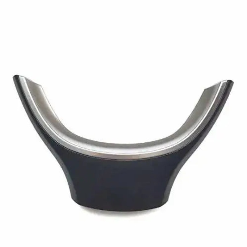 Car Craft Steering Wheel Trim Cover Compatible with BMW 5 Series Steering Wheel Cover 5 Series F10 2010-2013 F07 7 Series F02 2009-2012 Steering Wheel Trim Cover Black 32336787421 CC-2675
