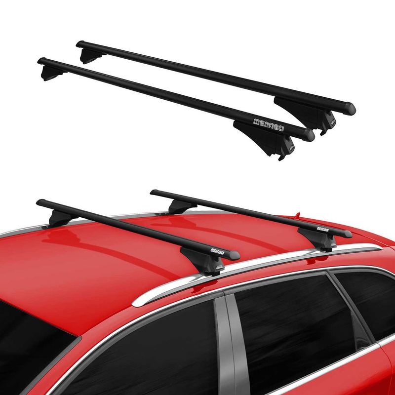 2024-2025 Mini Countryman Roof Rack Cross Bars Luggage Carrier Black 2Pcs