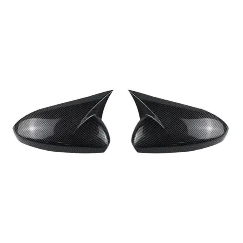 Car Craft Side Mirror Cover Compatible With Hyundai I20 2009-2012 Side Mirror Cover Carbon Fiber Look I20 Mirror Cover 2009 Carbon Fiber Aerodynamic CC-2040