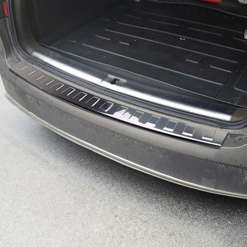 2007-2015 Audi A4 Avant Rear Bumper Guard Stainless Steel Glossy