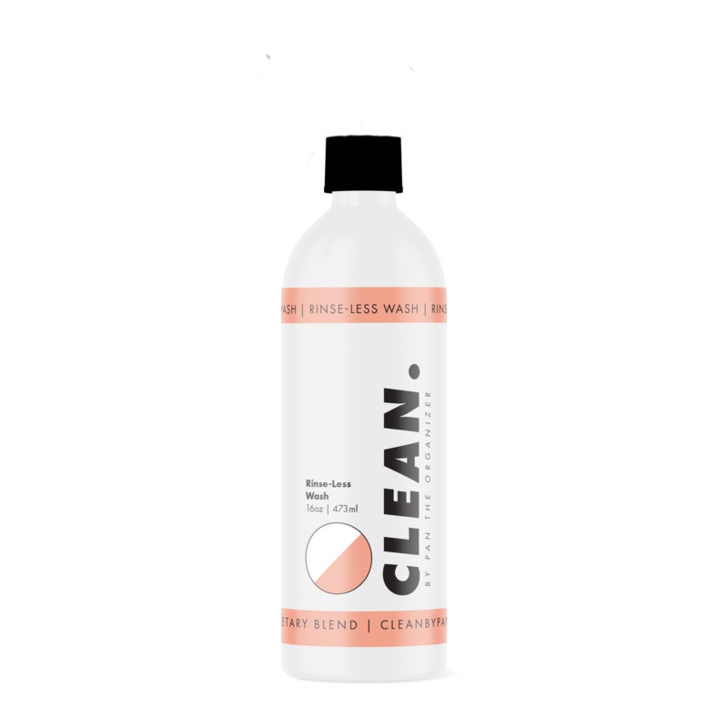 CLEAN. By Pan the Organizer – Rinse-Less Wash