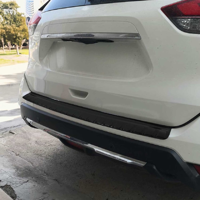 2017-2020 Nissan Rogue Rear Bumper Sill Cover Protector Guard Acrylic Gloss